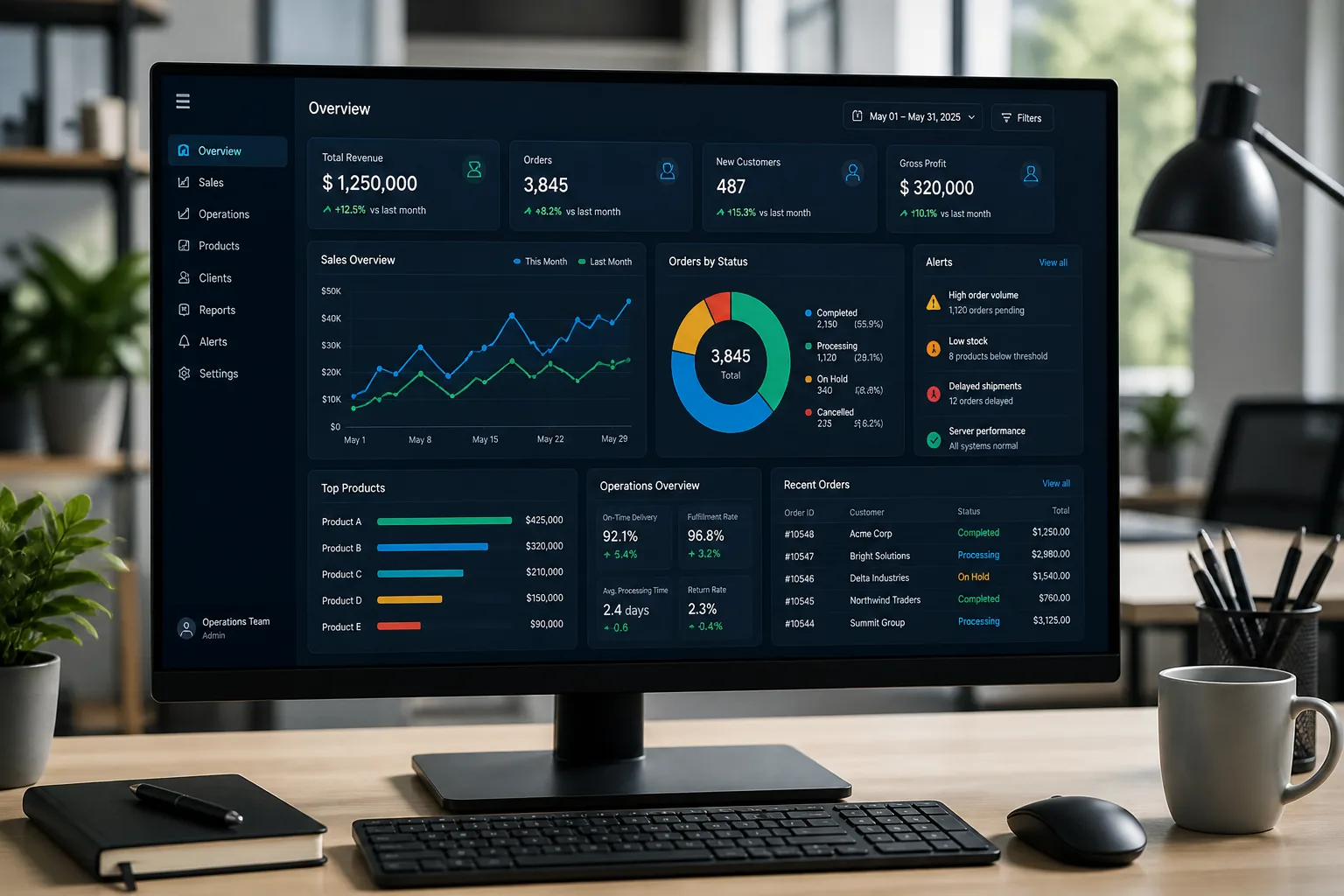 Automatizacion de reportes y dashboards