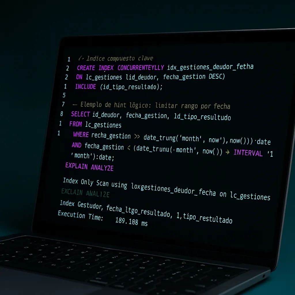 Optimización PostgreSQL
